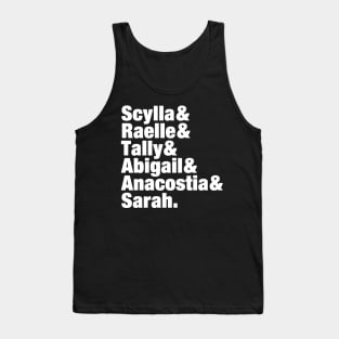 Motherland: Fort Salem - Character Names Tank Top